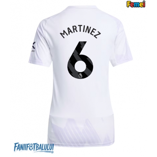 Manchester United Lisandro Martinez #6 Tricou Fotbal Replică 2025-26 Femei Deplasare Manchester United Lisandro Martinez #6 Tricou Fotbal Replică 2025-26 Femei Deplasare